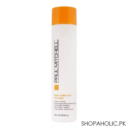 paul mitchell baby don't cry tear free shampoo, 300ml main image