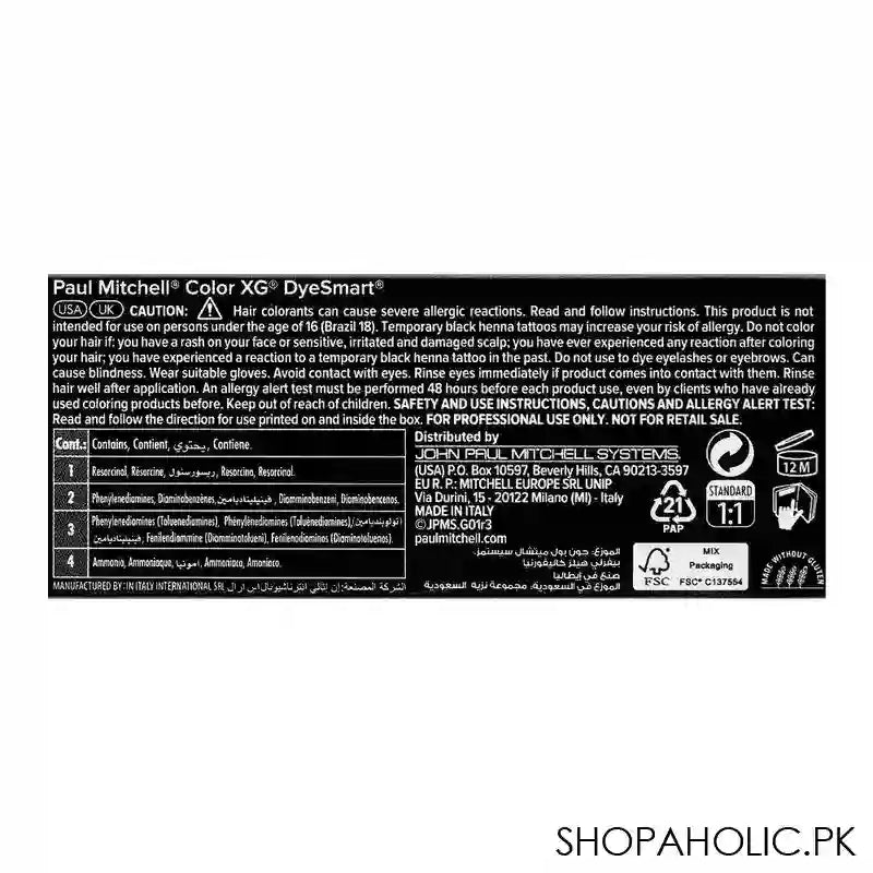 Paul Mitchell Color XG Permanent Cream Hair Color, 8A, 8/1 - Image 6