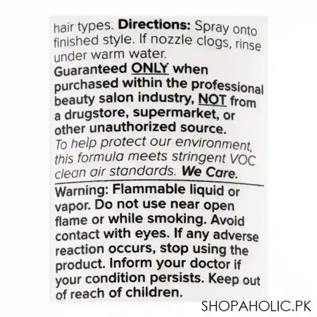 paul mitchell firm style freeze and shine super spray, 250ml image3