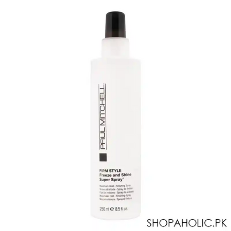 paul mitchell firm style freeze and shine super spray, 250ml main image