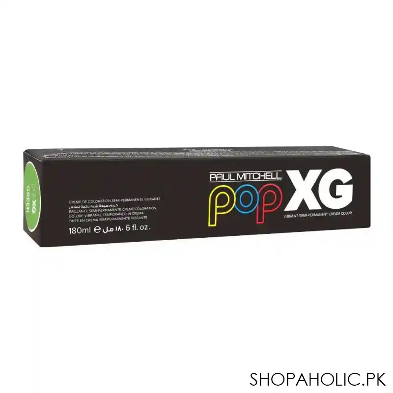 paul mitchell pop xg vibrant semi permanent cream color, green image2
