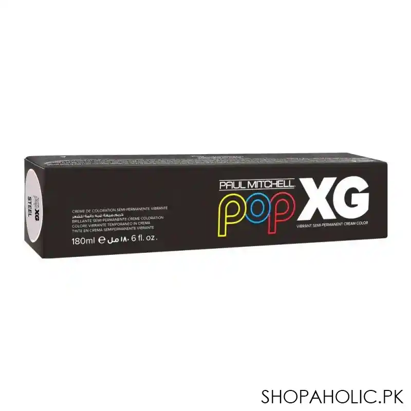 paul mitchell pop xg vibrant semi permanent cream color, steel image2