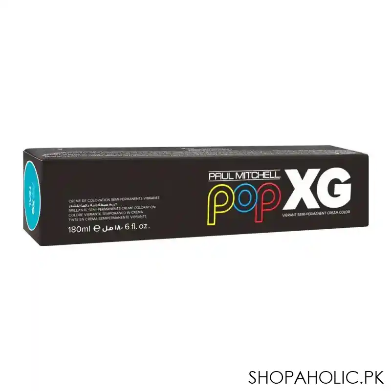 paul mitchell pop xg vibrant semi permanent cream color, teal image2