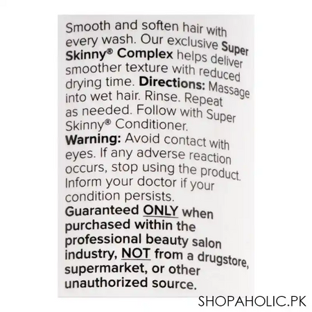 paul mitchell smoothes frizz super skinny daily shampoo, 300ml image3