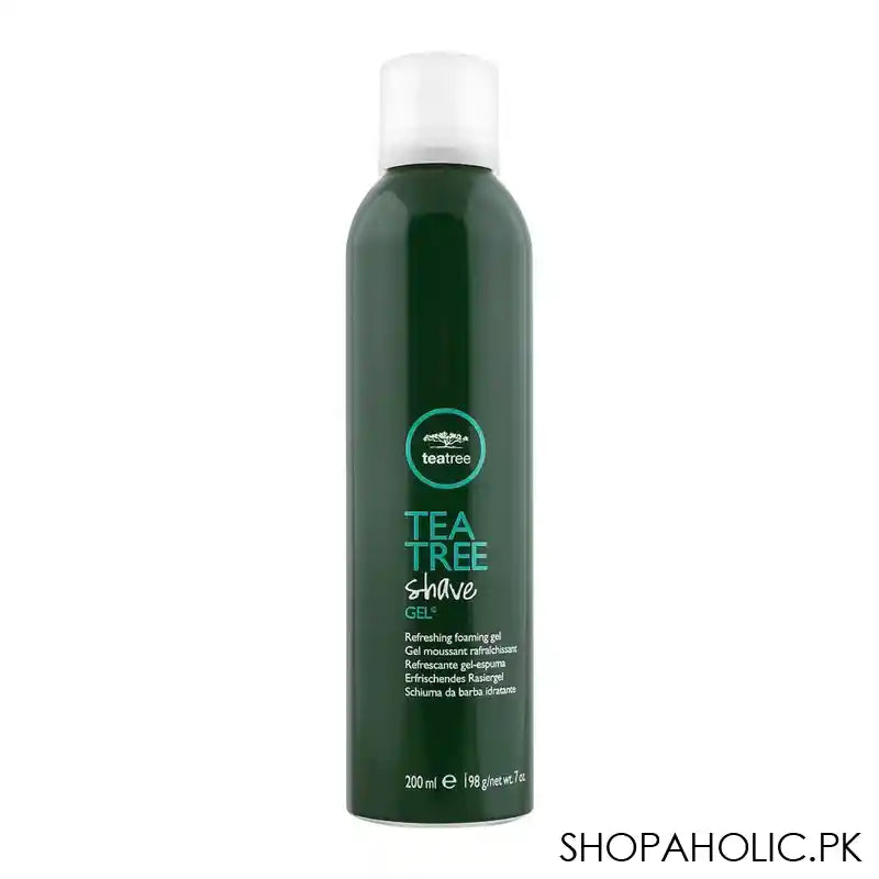 Paul Mitchell Tea Tree Shave Refreshing Foaming Gel, 200ml - Main Image