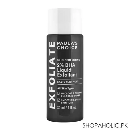 paula's choice 2% bha liquid exfoliant, all skin types, 30ml main image