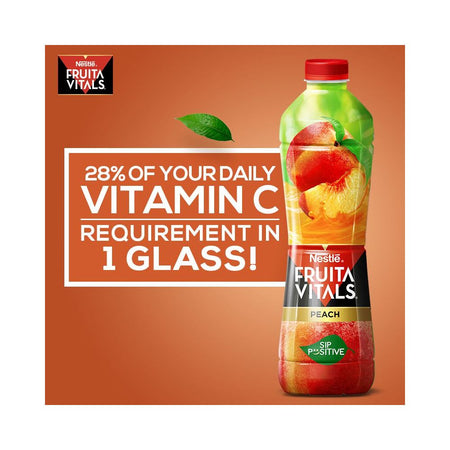Nestle Fruita Vitals Peach Fruit Nectar 1 Liter - Main Image