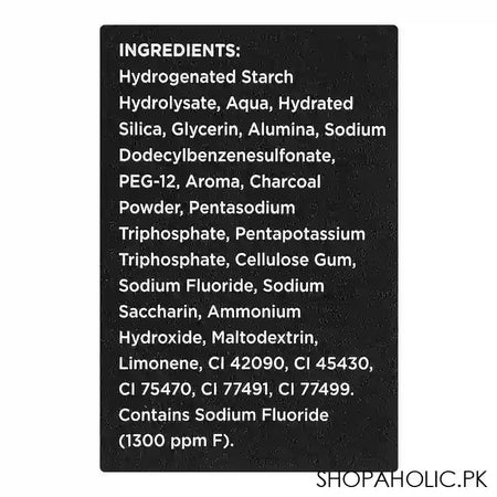 Pearl Drops Instant Natural Charcoal Protection Daily Whitening Toothpaste, 75ml - Image 2