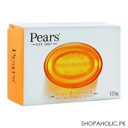 pears transparent soap with natural oils (125g) main image