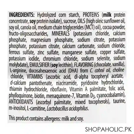 pediasure triplesure system, chocolate flavour, 850g image4