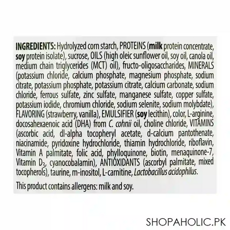 pediasure triplesure system, strawberry flavour, 400g image4