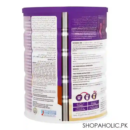 pediasure triplesure system, vanilla flavour, 850g image2