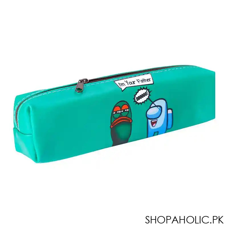 Pencil Pouch Among Us, Green, PP-019 - Main Image