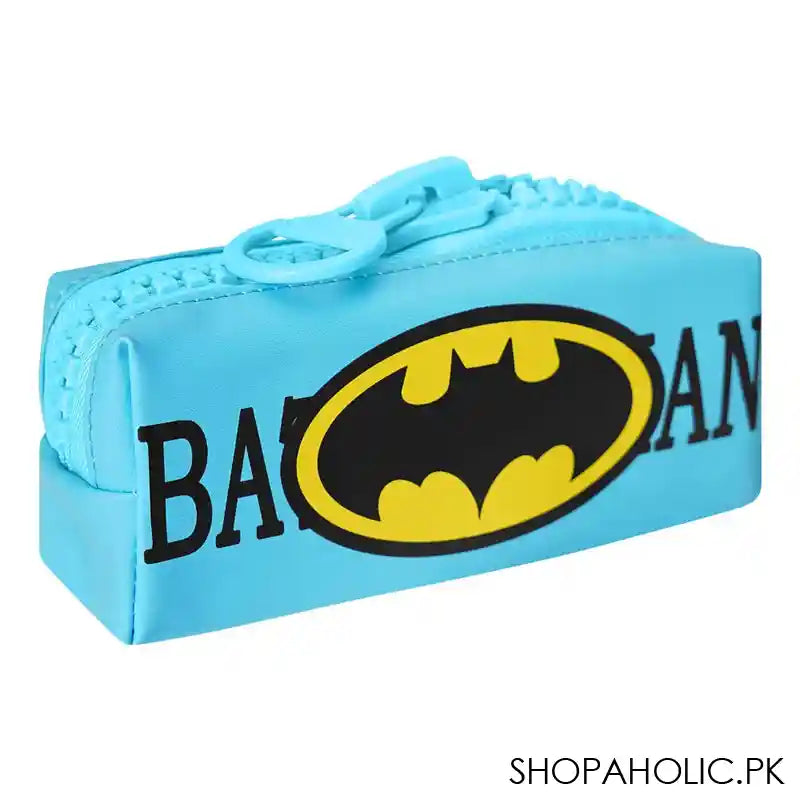 Pencil Pouch Batman, Navy Blue, PP-047 - Image 2