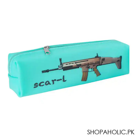 Pencil Pouch Gun, Sea Green, PP-015 - Main Image