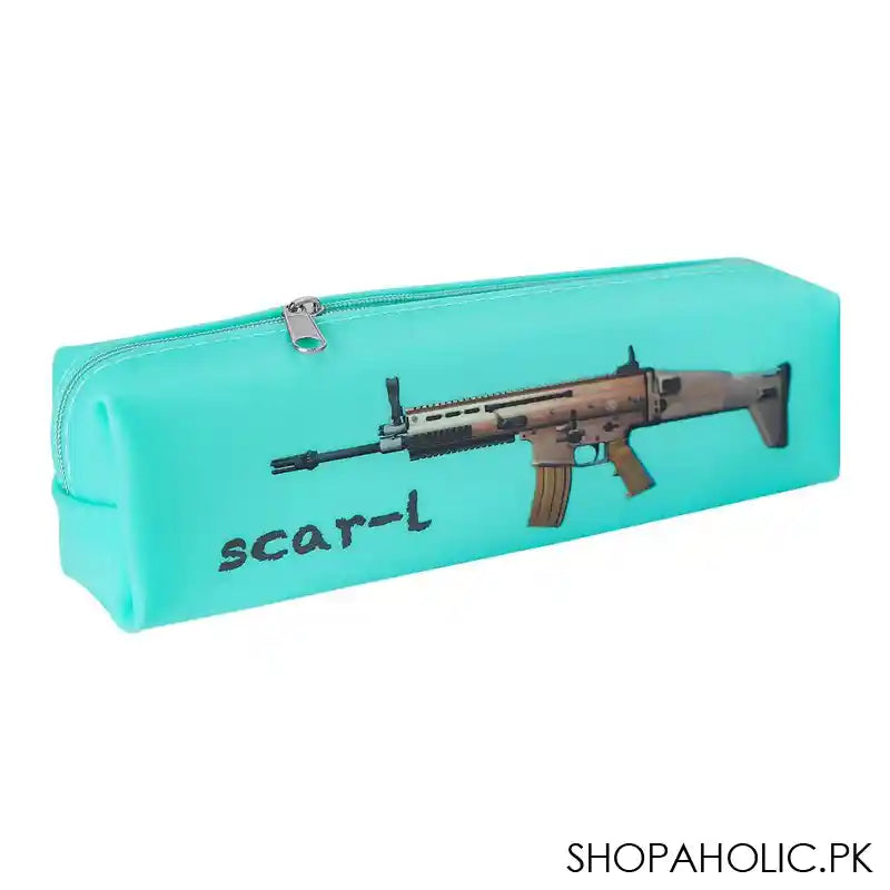 Pencil Pouch Gun, Sea Green, PP-015 - Main Image
