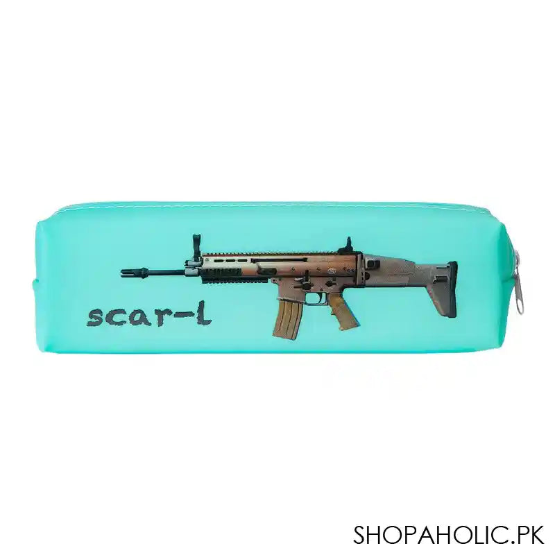 Pencil Pouch Gun, Sea Green, PP-015 - Image 3