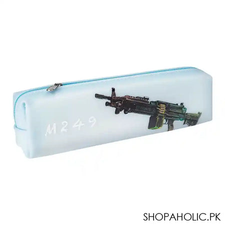 Pencil Pouch Gun, Sky Blue, PP-014 - Main Image