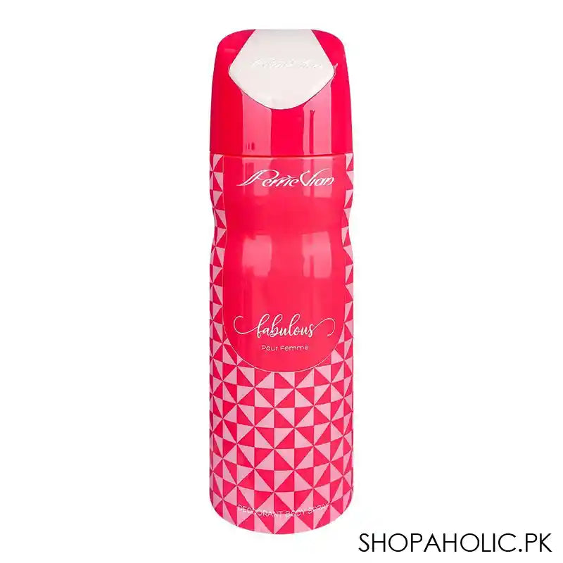Perrie Vian Fabulous Pour Femme Deodorant, Body Spray For Women, 200ml - Main Image
