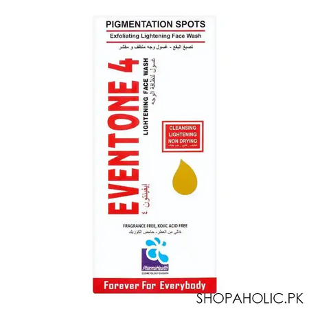 pharma health eventone 4 lightening face wash, forever for everybody, 100ml image2