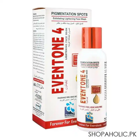 pharma health eventone 4 lightening face wash, forever for everybody, 100ml main image