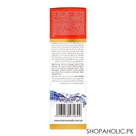 pharma health photonic max shampoo, forever for everybody, 120ml image5