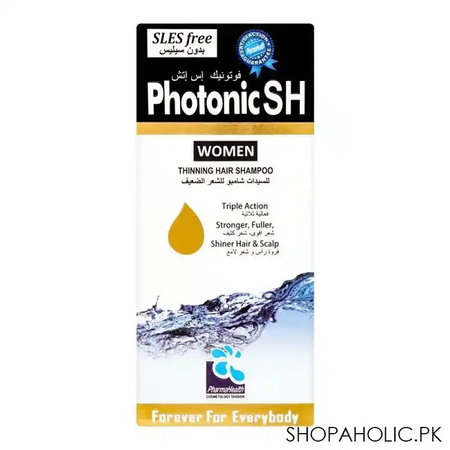 pharma health photonic sh shampoo, for women, 100ml image2