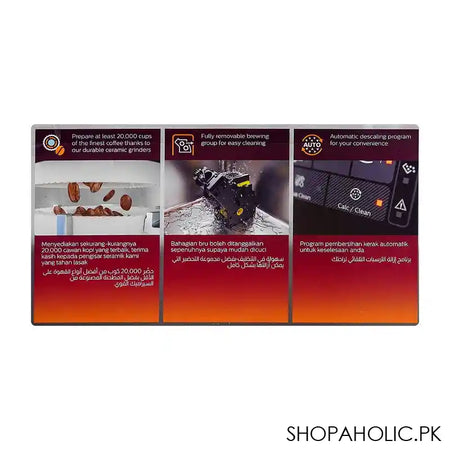 Philips 2200 Series Latte Go Fully Automatic Espresso Machine, 1500W, EP-2230/30 - Image 5