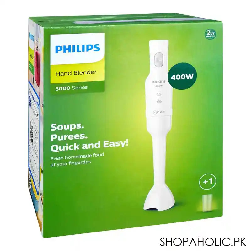 Philips 3000 Series Pro Mix Hand Blender, Anti-Splash, Easy Cleaning, 400W, HR-2520/00 - Image 5
