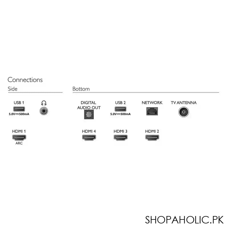 Philips 4K Ultra HD LED Android TV, 65 Inches, 65PUT7466/98 - Image 4