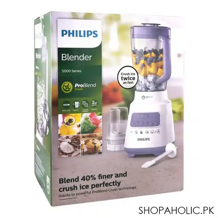 philips 5000 series pro blend crush blender, 700w, hr 2221/00 image2