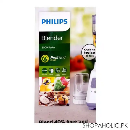 philips 5000 series pro blend crush blender, 700w, hr 2221/00 image5
