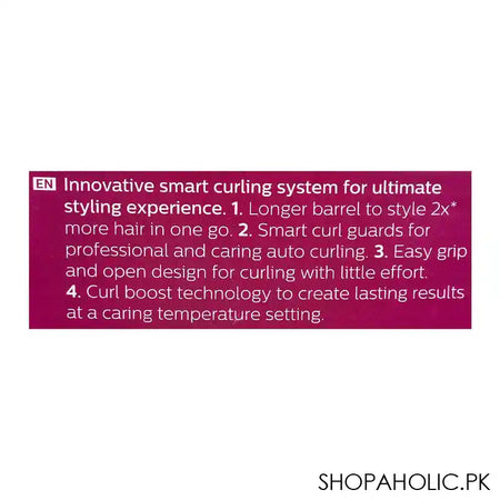 Philips 8000 Auto Curler, 32-34W, BHB876 - Image 4