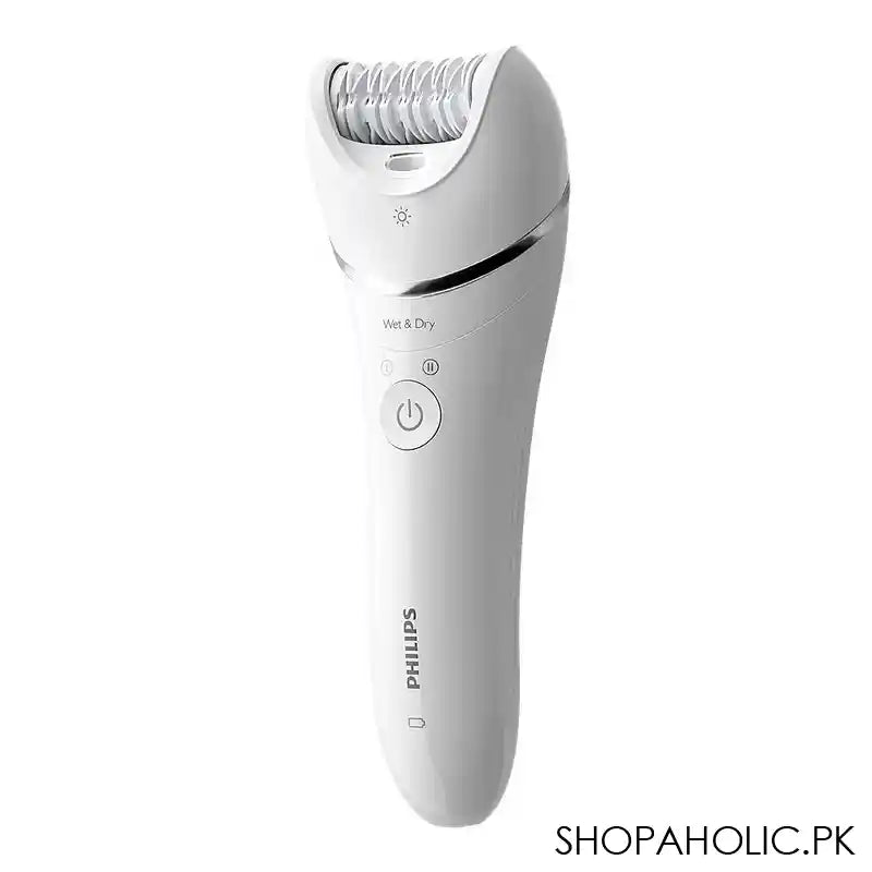 Philips 8000 Series Wet & Dry Cordless Epilator With Shaving Head, +5 Accessories, BRE710/01 - Main Image