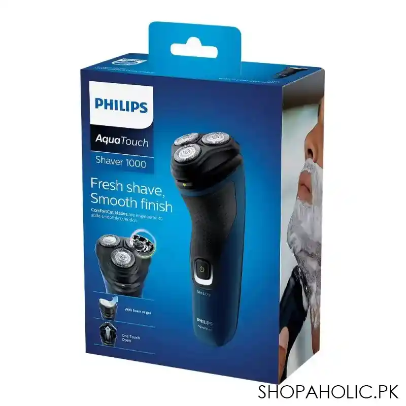 philips aqua touch 1000 one touch cordless shaver, s1121/41 image3