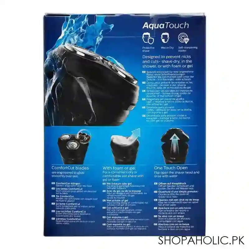 philips aqua touch 1000 one touch cordless shaver, s1121/41 image4