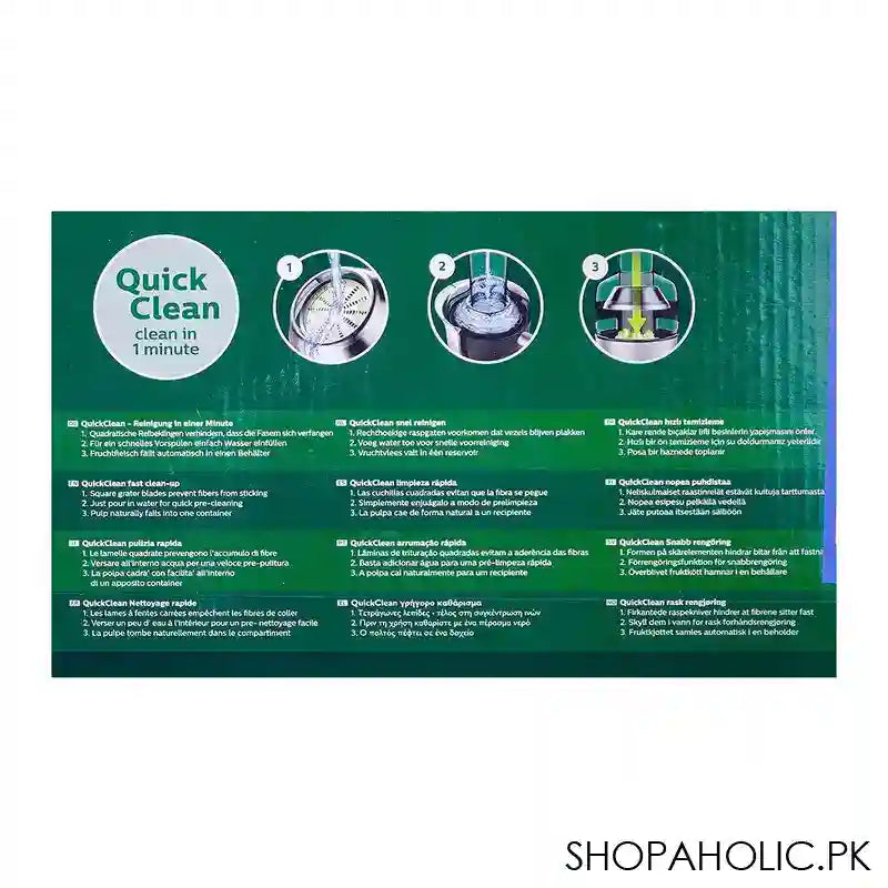 Philips Avance Juicer, X-Large Feed Tube, Fiber Boost Technology, 1L, HR-1925/21 - Image 3
