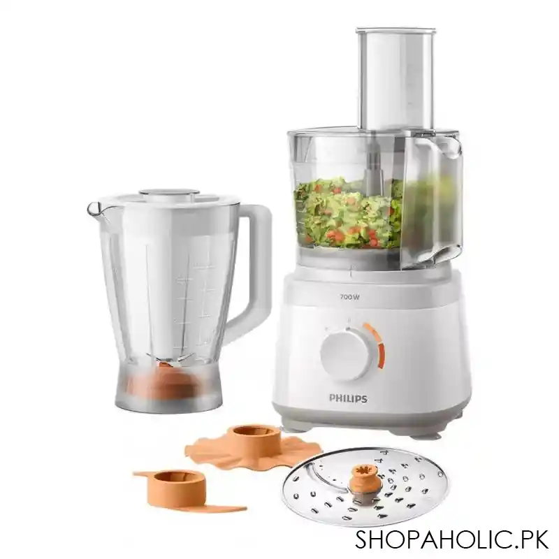 philips daily collection food processor, 700w, hr7320 image2