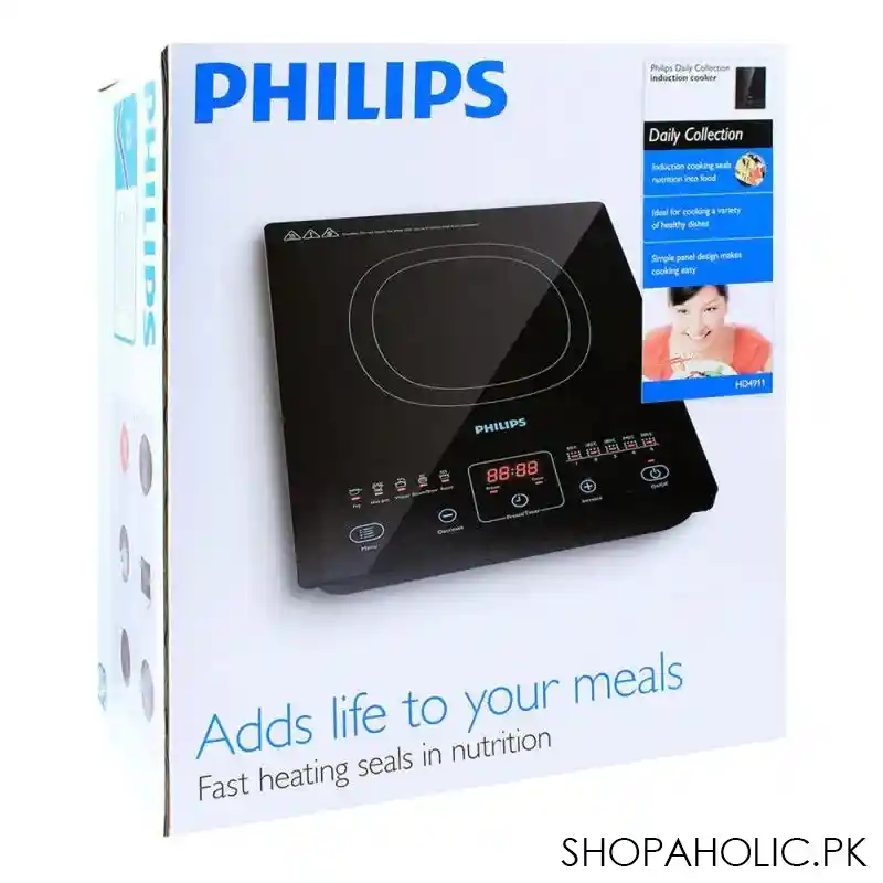 philips daily collection induction cooker, 2100 watts, hd4911 image2