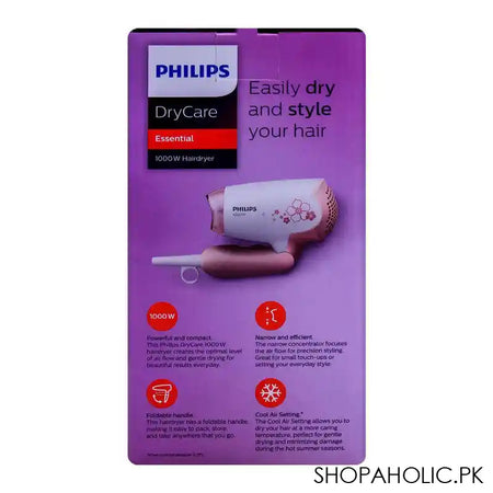 Philips DryCare Essential 1000W Hairdryer - HP8108 - Image 4
