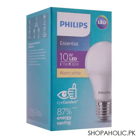 Philips Essential LED Bulb, 10W, E27, Warm White - Image 4