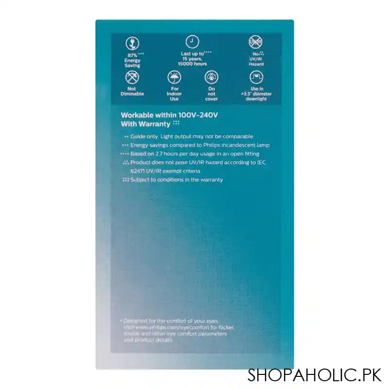 Philips Essential LED Bulb, 10W, E27, Warm White - Image 5