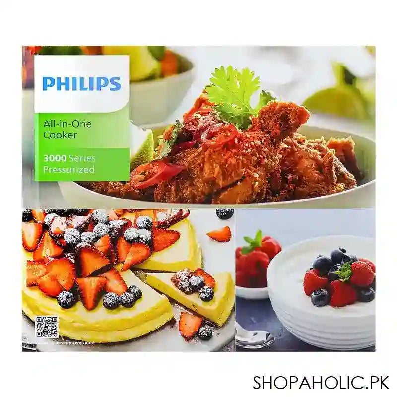 Philips Pressurized All-in-One Cooker, Black, HR-2151/56 - Image 8