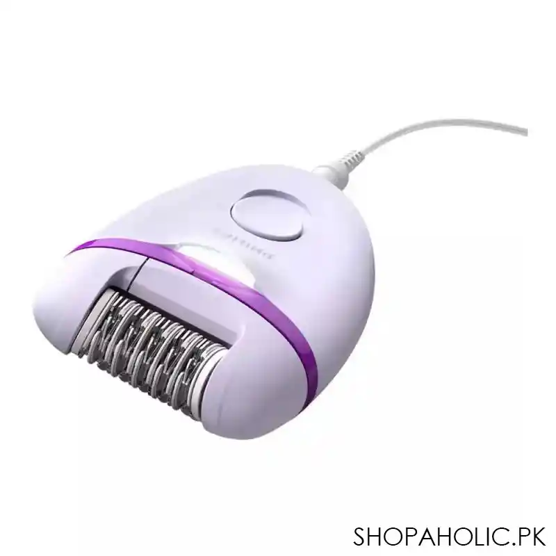 philips satinelle essential for legs & sensitive areas opti light compact epilator, purple, bre275/0 image4