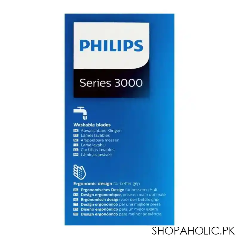 philips series 3000 rechargeable beard trimmer, bt3206/14 image5
