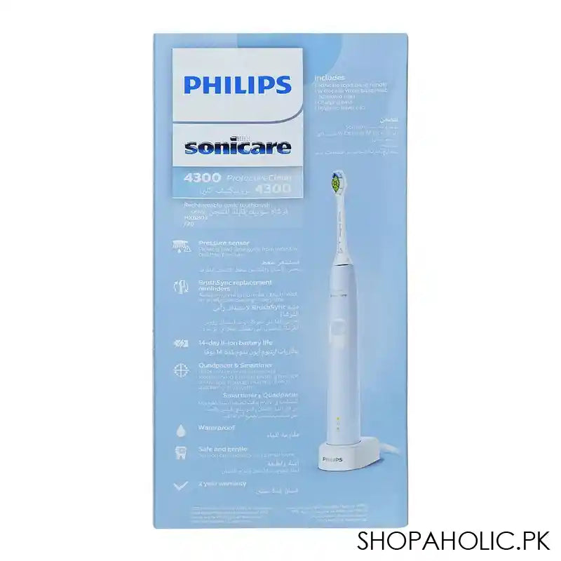 Philips Sonicare 4300 Rechargeable Tooth Brush, HX6803/26 - Image 2
