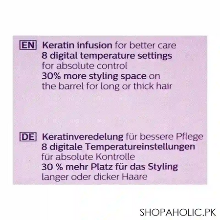 philips stylecare advanced sublime ends hair curler, bhb869 image4