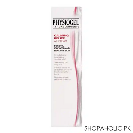 physiogel calming relief a.i. cream, dry, irritated and reactive skin, 50ml image2