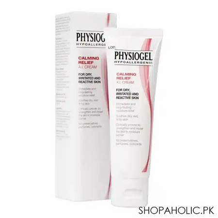 physiogel calming relief a.i. cream, dry, irritated and reactive skin, 50ml main image