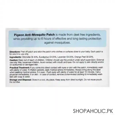 pigeon anti mosquito patch, 24 pack, p26926 image3